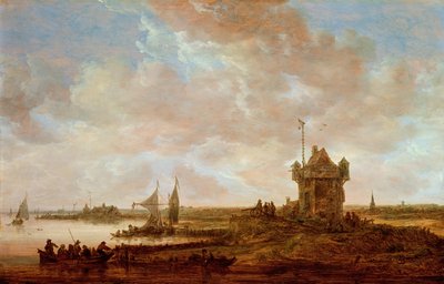 オランダの風景 作： Jan Josephsz van Goyen
