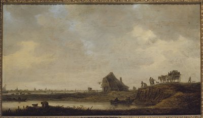 川沿いの宿 作： Jan Josephsz van Goyen