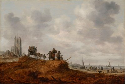 エグモンド・アーン・ゼーの旧教会 作： Jan Josephsz van Goyen