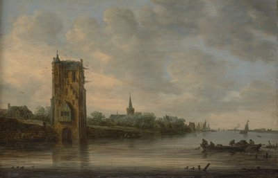 ユトレヒト近くのペルカス門 作： Jan Josephsz van Goyen
