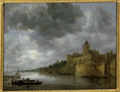 ナイメーヘンのヴァルクホフ、1642年 作： Jan Josephsz van Goyen