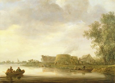 不明な画像 作： Jan Josephsz van Goyen