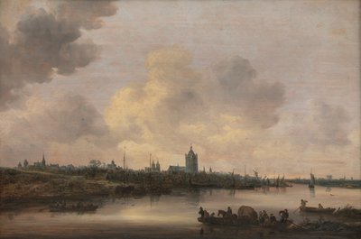 アーネムの街の眺め 作： Jan Josephsz van Goyen