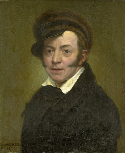 自画像 作： Jan Kamphuijsen