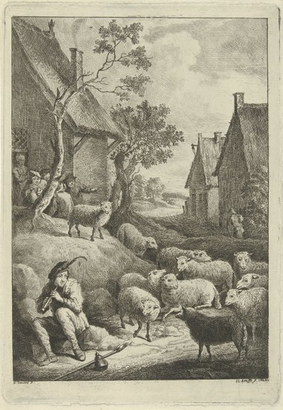 羊飼い 作： Jan Lauwryn Krafft (I)