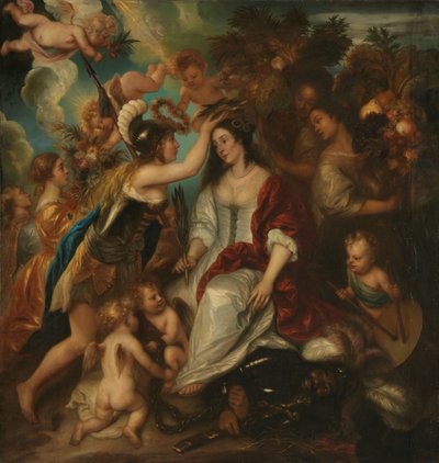 平和の寓意 作： Jan Lievens