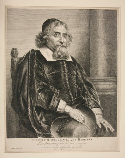 良きヘブライ人の医師エフライム氏 作： Jan Lievens