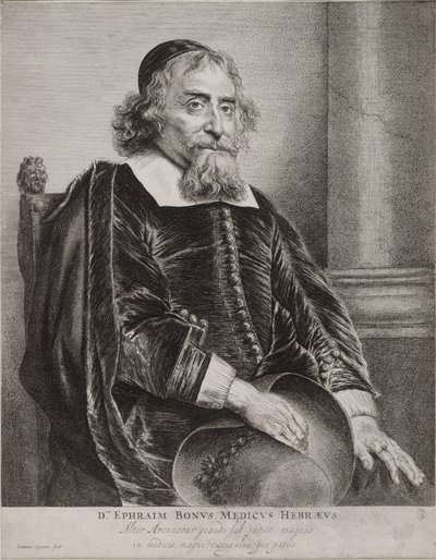 エフライム・ブエノの肖像 作： Jan Lievens