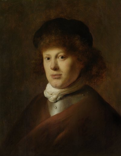 レンブラント・ファン・レインの肖像 レンブラントの肖像 作： Jan Lievens