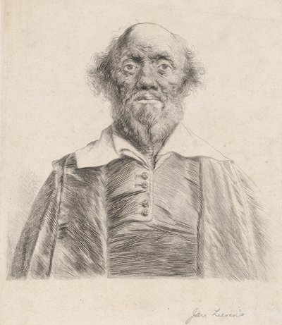 ロバート・サウスの肖像 17世紀半ば 作： Jan Lievens