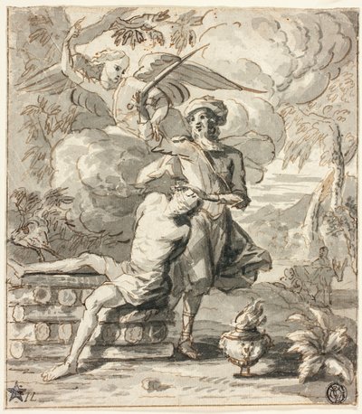 アブラハムの犠牲 作： Jan Lievens