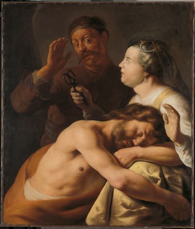 サムソンとデリラ 作： Jan Lievens