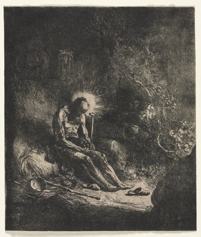 聖ジェローム 作： Jan Lievens