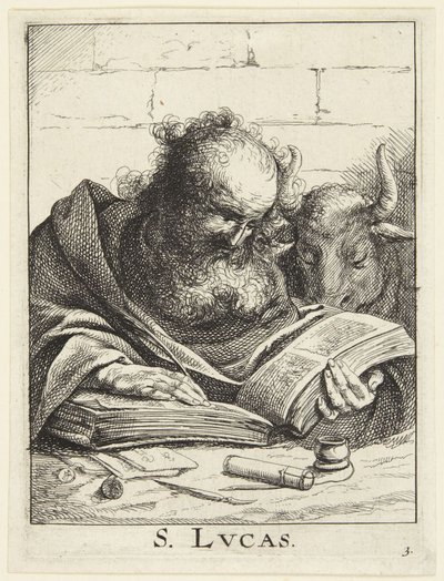 聖ルカ 作： Jan Lievens