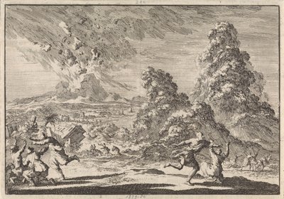 アンボンの地震、1674 作： Jan Luyken