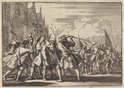 デ ウィット兄弟の殺害、1672 年 作： Jan Luyken