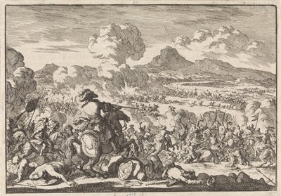 1697年、ティサ川でのトルコ人に対するエウゲニウス王子の勝利 作： Jan Luyken