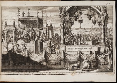 1677年のモスクワにおける水の大恵み 作： Jan Luyken