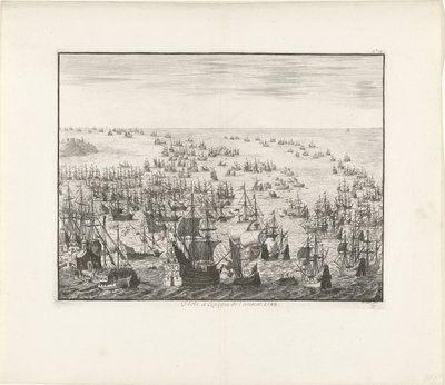 1588年のスペイン無敵艦隊の沈没c。 1680 作： Jan Luyken