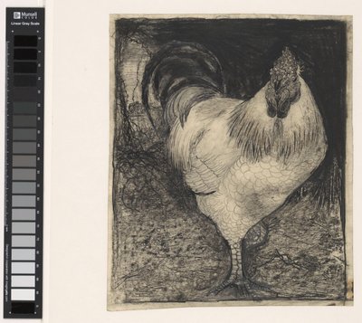 片足のオンドリ 作： Jan Mankes