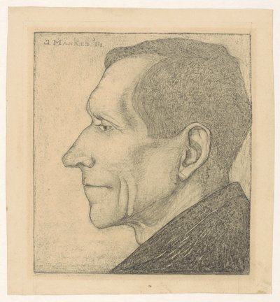 Beint Mankes Iの肖像 作： Jan Mankes