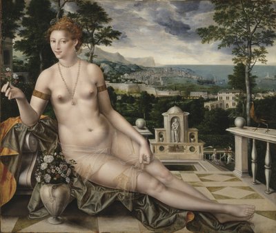 Cytheraの金星、1561 作： Jan Massys or Metsys