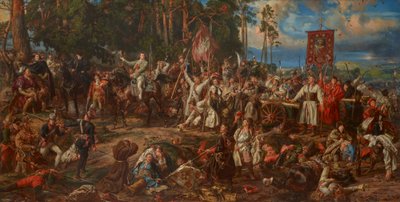 Kosciuszko em Raclawice 作： Jan Matejko