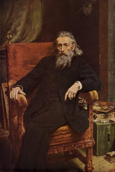 ポーランドの画家ヤンマテイコの自画像、1892年 作： Jan Alojzy Matejko