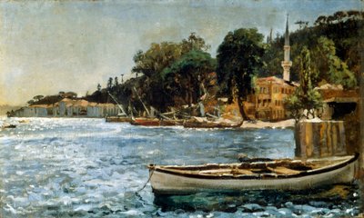 1872年、コンスタンティノープル近くのベベックのビュー。 作： Jan Alojzy Matejko