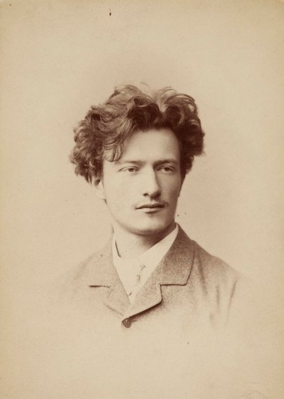 作曲家イグナツィ・ヤン・パデレフスキの肖像 1860-1941年頃。 1883年。 作： Jan Mieczkowski