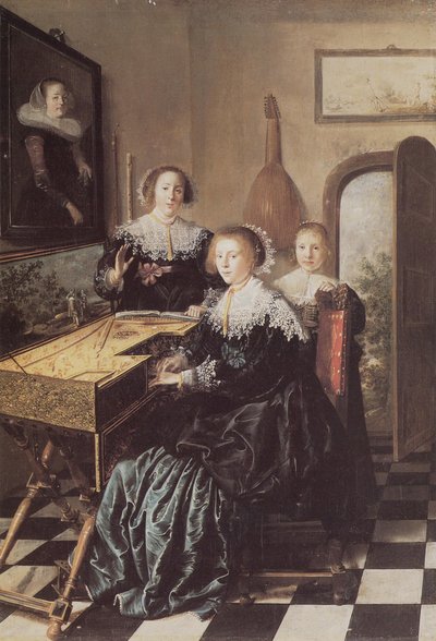 乙女座の3人の女 作： Jan Miense Molenaer
