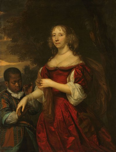 マルガレッタファンレーフォルスト、1668年 作： Jan Mytens or Mijtens