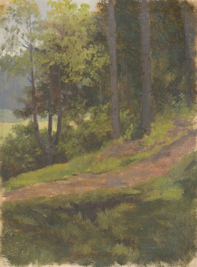 森の端の道 作： Jan Nowopacký