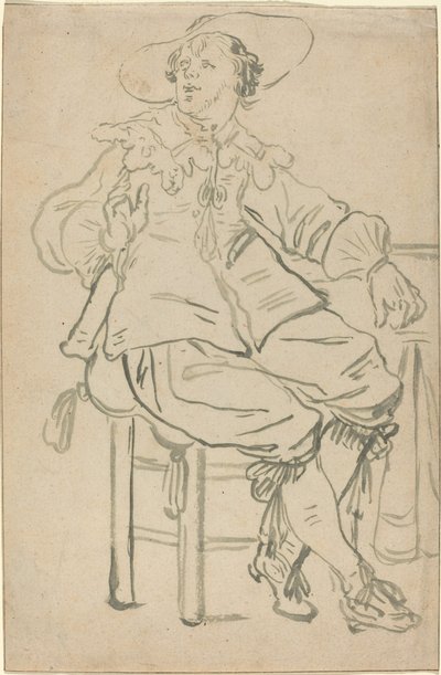 着席キャバリア 作： Jan Philipz van Bouckhorst