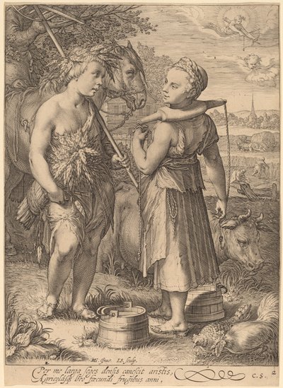 夏 作： Jan Pietersz Saenredam after Hendrik Goltzius