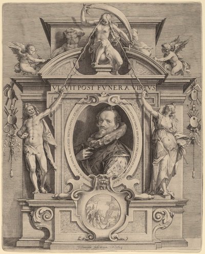 ハンス・ファン・アーヘン 作： Jan Pietersz Saenredam after Pieter Isaacz
