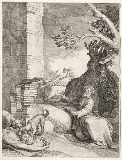 アヒジャーの予測、1604年。 作： Jan Saenredam
