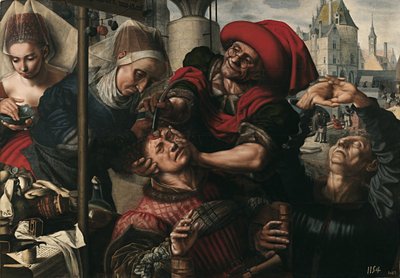 手術、1550-1555 作： Jan Sanders Hemessen van