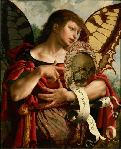 ヴァニタス・バニティ、1535～1540年頃。 作： Jan Sanders Hemessen van