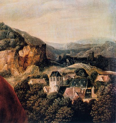 聖ジェローム、詳細、1543。 作： Jan Sanders van Hemessen