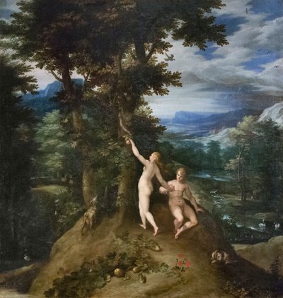 原罪 1586-89年頃 キャンバスに油彩 作： Jan Soens