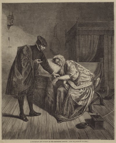 16世紀の医師と患者 作： Jan Havickszoon Steen