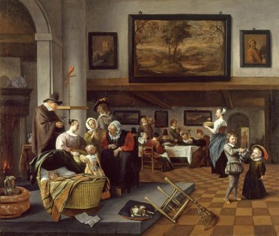  作： Jan Steen