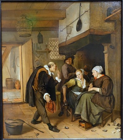 ギャラン 作： Jan Steen