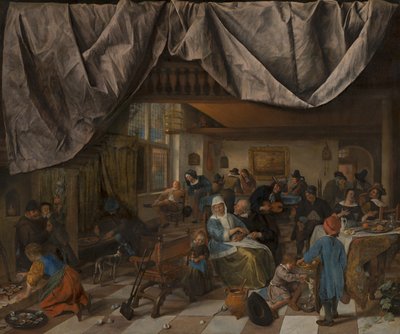  作： Jan Steen