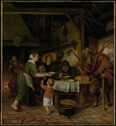  作： Jan Steen