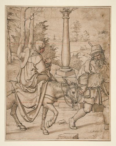 エジプトへの飛行 作： Jan Swart Van Groningen