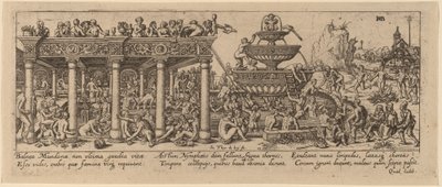 青春の泉 作： Jan Theodor de Bry after Barthel Beham