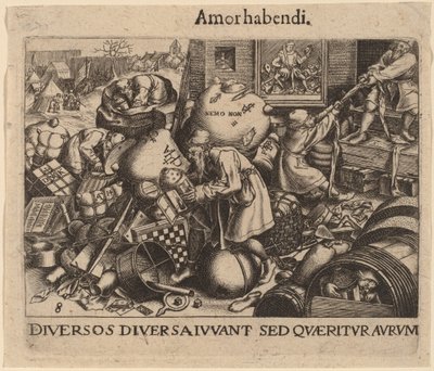 エブリマン 作： Jan Theodor de Bry after Pieter Bruegel the Elder