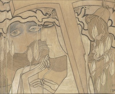 欲望と満足、1893 作： Jan Toorop